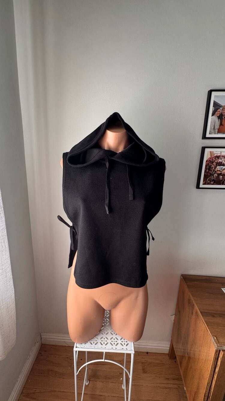 Engineered Garments New York Sleeveless Hooded Knit Vest